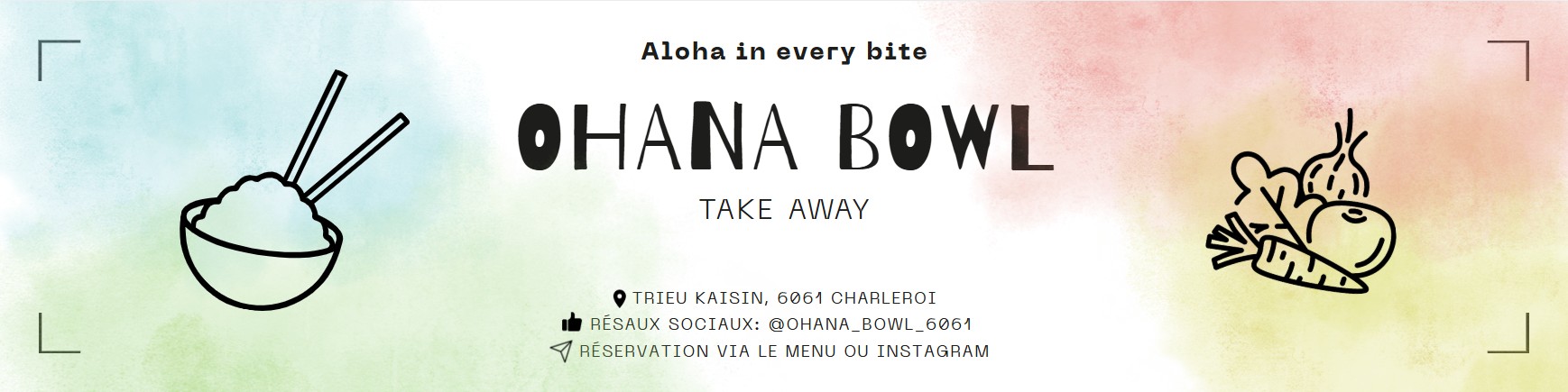 Poké Bowls à Montignies-sur-Sambre - Ohana Bowl 🌺